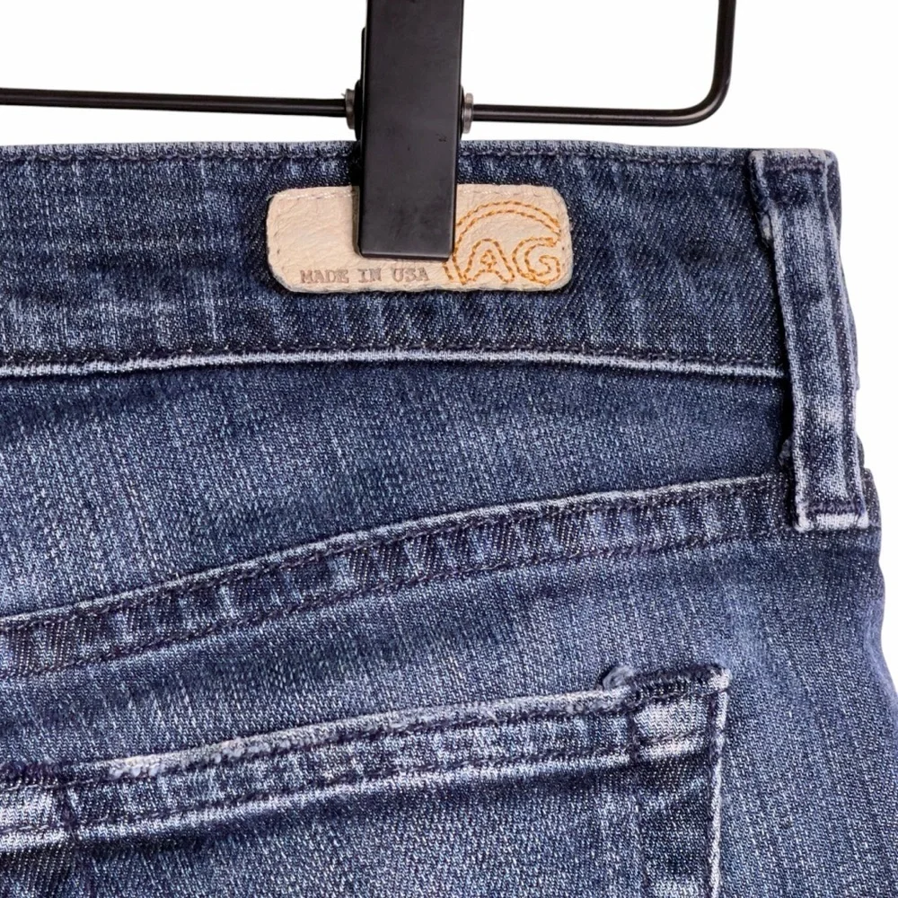 AG Adriano Goldschmied Tomboy Jeans Womens 25 Blue Relaxed Straight Leg